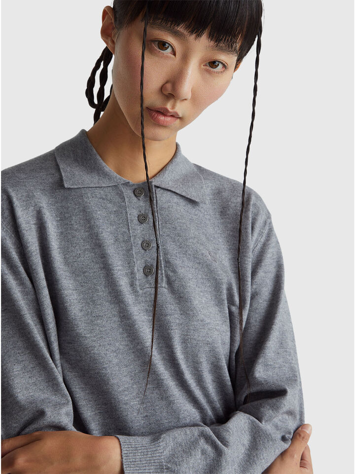 L/S POLO SHIRT Women image number 4